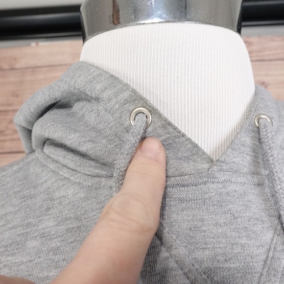 VINTAGE ST LOUIS RAMS LOGO GREY PULLOVER HOODIE MENS SIZE XXL 2XL LEE SPORT - Picture 3 of 8